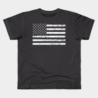 Patriotic Subdued American Flag Kids T-Shirt